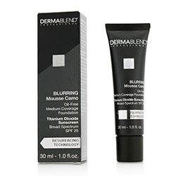 דרמה-בלנד Blurring Mousee Camo Oil Free Foundation SPF 25 (Medium Coverage) - #0C Ivory (Exp. Date 10/2019) 30ml/1oz