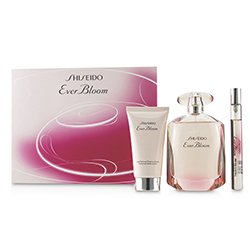 Shiseido Ever Bloom Coffret: Eau De Parfum Spray 90ml/3oz + Perfumed Body Lotion 50ml/1.6oz + Eau De Parfum Spray 10ml/0.33oz 3pcs
