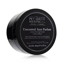 Taylor Of Old Bond Street The Piccadilly Shaving Co. Unscented Luxury Shaving Cream 180g/6oz