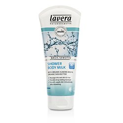 Lavera Basis Sensitiv Shower Body Milk (Exp. Date 08/2019) 200ml/6.6oz