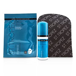 St. Tropez Head To Toe Express Travel Kit : Express Bronzing Mousse 50ml + Express Sheet Mask + Applicator Mitt 3pcs
