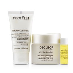 デクレオール Stop.Breathe.Relax Holiday Kit:Cleansing Mousse 50ml+ Hydrating Oil Serum 5ml+ 24hr Hydrating Light Cream 50ml 3pcs