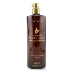 Lanza Keratin Healing Oil Emergency Service Thermal Therapy - # Part A 500ml/16.9oz