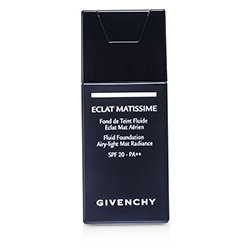 גיבנשי Eclat Matissime Fluid Foundation SPF 20 - # 3 Mat Sand (Unboxed) 30ml/1oz