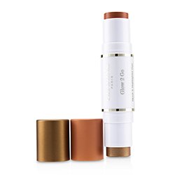 Clarins Glow 2 Go Blush & Highlighter Duo - # 02 Golden Peach 2x4.5g/0.1oz