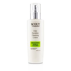 SCOUT Cosmetics Daily Revitalise Cleansing Creme with Lemon Myrtle, Papaya & Coconut 150ml/5.1oz
