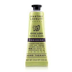 Crabtree & Evelyn Avocado Olive & Basil Enriching Hand Therapy 25ml/0.86oz