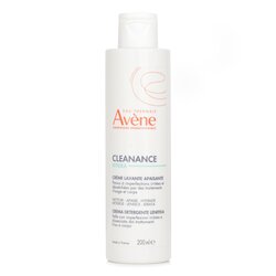 Avene Cleanance HYDRA Crema Limpiadora Calmante - Para Piel Propensa a Manchas Seca e Irritada por Tratamientos 200ml/6.7oz