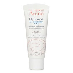 Avene Hydrance UV LIGHT Emulsión Hidratante SPF 30 - Para Piel Sensible Normal a Mixta 40ml/1.3oz