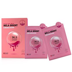 SNP Mela Bright Active Seal Mask (Brightening) 5x33ml/1.11oz