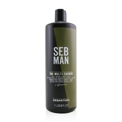 Sebastian Seb Man The Multi-Tasker (Hair, Beard & Body Wash) 1000ml/33.8oz