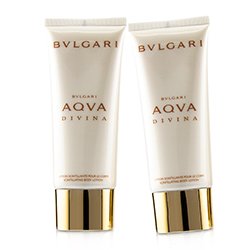 Bvlgari Aqva Divina Scintillating Body Lotion Duo Pack (Unboxed) 2x100ml/3.4oz