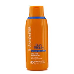Lancaster لوسیون برنزه کننده Sun Beauty با SPF15 175ml/5.9oz