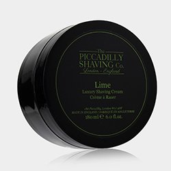 Taylor Of Old Bond Street The Piccadilly Shaving Co. Lime Luxury Shaving Cream 180ml/6oz