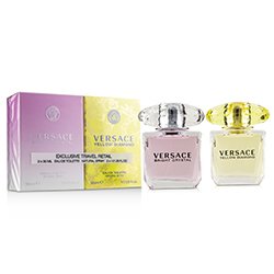 Versace Versace Duo Coffret: Yellow Diamond Eau De Toilette Spray 30ml/1oz + Bright Crystal Eau De Toilette Spray 30ml/1oz 2pcs