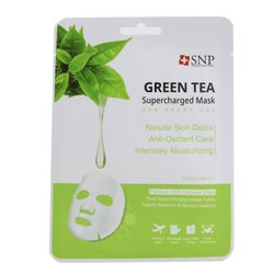 SNP ماسك مشبع بالطاقة بالشاي الأخضر (مزيل للسموم) 10x25ml/0.84oz