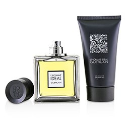 Guerlain L'Homme Ideal Coffret: Eau De Toilette Spray 50ml/1.6oz + Shower Gel 75ml/2.5oz (Box Slightly Damaged) 2pcs