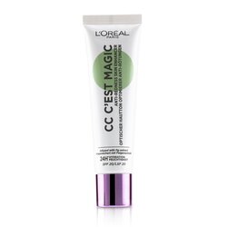 לוריאל CC C'est Magic Anti-Redness Skin Enhancer SPF 20 30ml/1oz