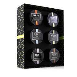 Nest Petite Votive Candle Coffret: Bamboo, Grapefruit, Moroccan, Amber, Sicilian Tangerine, Ocean Mist & Sea Salt, Cedar Leaf & Lavender 6x27g/0.95oz