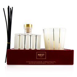 Nest Holiday Coffret: Reed Diffuser 175ml/5.9oz + Scented Candle 230g/8.1oz 2pcs
