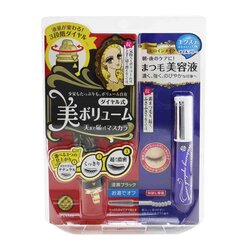 KISS ME Heroine Make SP Heroine Make Volume Control Тушь для Ресниц и Сыворотка для Ресниц Набор - # 01 Black 2pcs