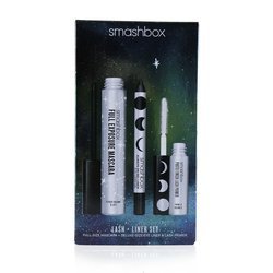 Smashbox Cosmic Celebration Lash + Liner Set (1x Mascara 9.56ml + 1x Mini Lash Primer 4ml + 1x Mini Eye Liner 0.8g) 3pcs