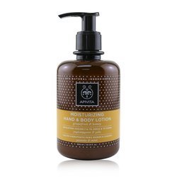 Apivita Moisturizing Hand & Body Lotion with Grapefruit & Honey 300ml/10.14oz
