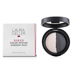 Laura Geller Sombra de Ojos Color Horneado Intenso Duo - # Marble/Midnight 7.5g/0.26oz