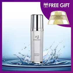 Natural Beauty مستحلب مرطب 120مل (مجاناً: كريم مجدد فائق متطور Shiseido Bio Performance 50مل) 2pcs