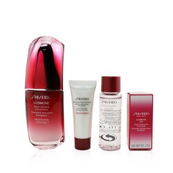 資生堂 Skin Defense Program 套裝: Ultimune Power Inffusion Concentrate 50ml +潔面泡沫15ml +軟化劑30ml +眼部濃縮液3ml 4pcs