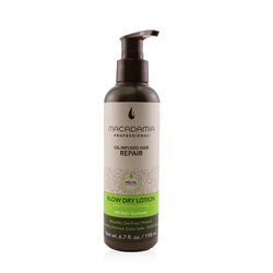 Macadamia Natural Oil Professional Лосьон для Укладки Феном (для Всех Текстур) 198ml/6.7oz