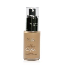 PUR (PurMinerals) 4 in 1 Love Your Selfie Longwear Foundation & Concealer - #MP4 Linen (Blush Medium Skin With Pink Undertones) 30ml/1oz