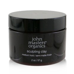 John Masters Organics Sculpting Clay (Medium Hold/ Semi-Matte Finish) 57g/2oz