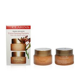 קלרינס Extra-Firming Partners (All Skin Types): Firming Day Cream 50ml/1.7oz+ Firming Night Cream 50ml/1.7oz 2pcs