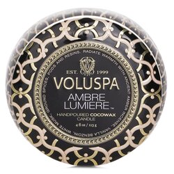 Voluspa Mini Tin Candle - Ambre Lumiere 113g/4oz