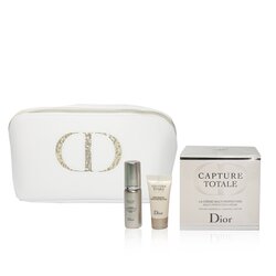 Christian Dior Capture Totale Multi-Perfection Coffret: Creme 60ml + Serum 7ml + Eye Treatment 5ml + Bag 3pcs+1bag