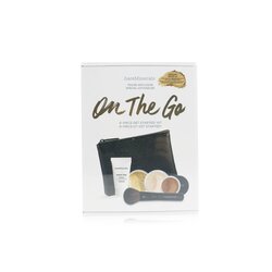 Bare Escentuals On The Go 6 Piece Get Started Kit (1x Primer, 1x Foundation 1x Mineral Veil, 1x All Over Face Color) - # Medium Beige 12 5pcs+1clutch