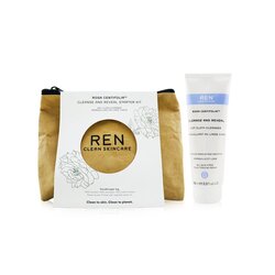 任 Rosa Centifolia潔膚初學者套裝:Hot Cloth潔面100ml + 100%未漂白的棉布2pcs 3pcs