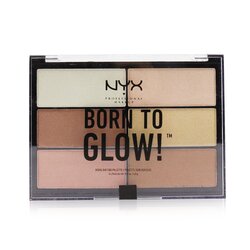 NYX Born To Glow! Highlighting Palette 6x4.8g/0.17oz