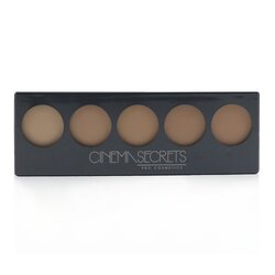 Cinema Secrets Ultimate Foundation 5 In 1 Pro Palette - # 500A Series (Light To Medium Pink Beige Undertones) -