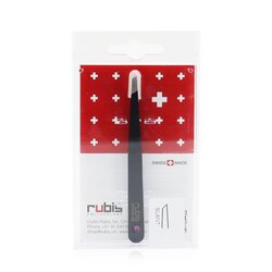 Rubis Tweezers Classic Swarovski - # Black With Amethyst Swarovski Gem -
