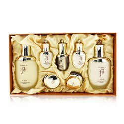 The History Of Whoo Cheongidan Radiant Специальный Набор: Балансирующее Средство (150мл + 25мл), Эмульсия (110мл + 25мл), Эссенция 8мл, Крем 10мл, Крем для Век 5мл 7pcs