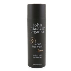 John Masters Organics Восстанавливающая Маска для Поврежденных Волос с Медом и Гибискусом 125g/4.5oz