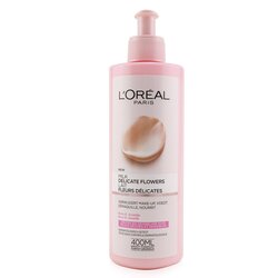 L'Oreal Delicate Flowers Cleansing Milk (For Dry & Sensitive Skin) 400ml/13.5oz