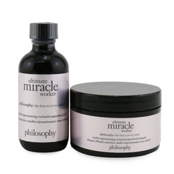 Philosophy Ultimate Miracle Worker Multi-Rejuvenating Retinol+Superfood Oil & Pads (Box Slightly Damaged) 60pads