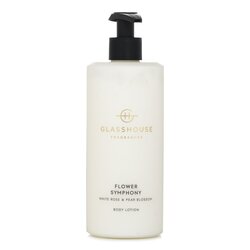 Glasshouse Body Lotion - Flower Symphony (White Rose & Pear Blossom) 400ml/13.53oz