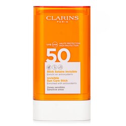 Clarins Barra Invisible de Cuidado Solar SPF50 - For Sensitive Areas 17g/0.6oz