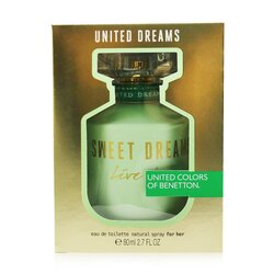 班尼頓 United Dreams Sweet Dreams Live Free淡香水噴霧 80ml/2.7oz