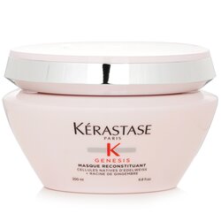 Kerastase Genesis Masque Reconstituant Mascarilla Fortificante Intensa Anti Caída de Cabello (Cabello Debilitado, Propenso a Caída Debido al Quiebre) 200ml/6.8oz