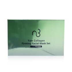 Natural Beauty Set Yam Collagen Mascarilla Facial Reafirmante - Anti-Arrugas 10applications